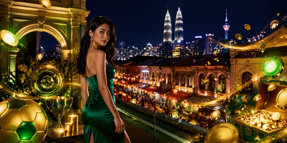 Suasana pertaruhan kasino bergaya Malaysia di Kuala Lumpur