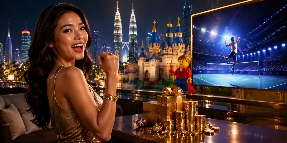 Bonus rebat permainan popular gaya Malaysia dengan suasana perayaan